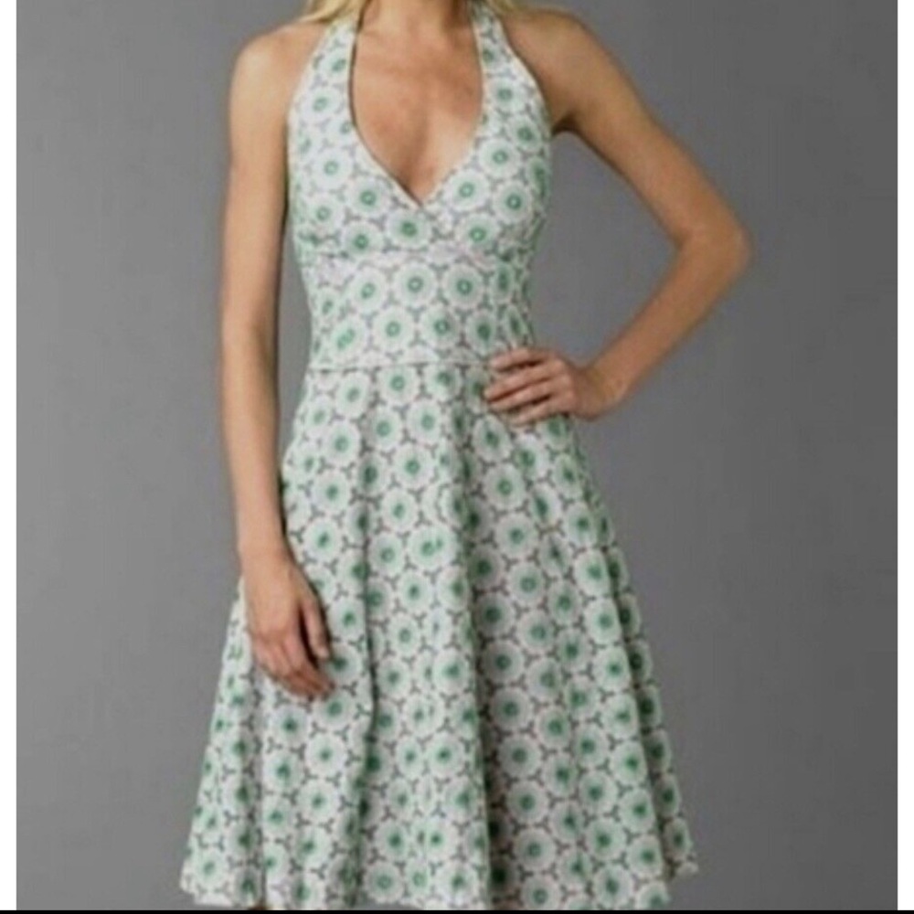 Lilly Pulitzer White Label Willa Baby Pink & Kelly Green
Eyelet Halter Dress 2.